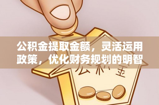 潍城公积金提取金额，灵活运用政策，优化财务规划的明智选择