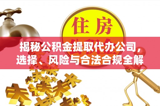 潍城揭秘公积金提取代办公司，选择、风险与合法合规全解析